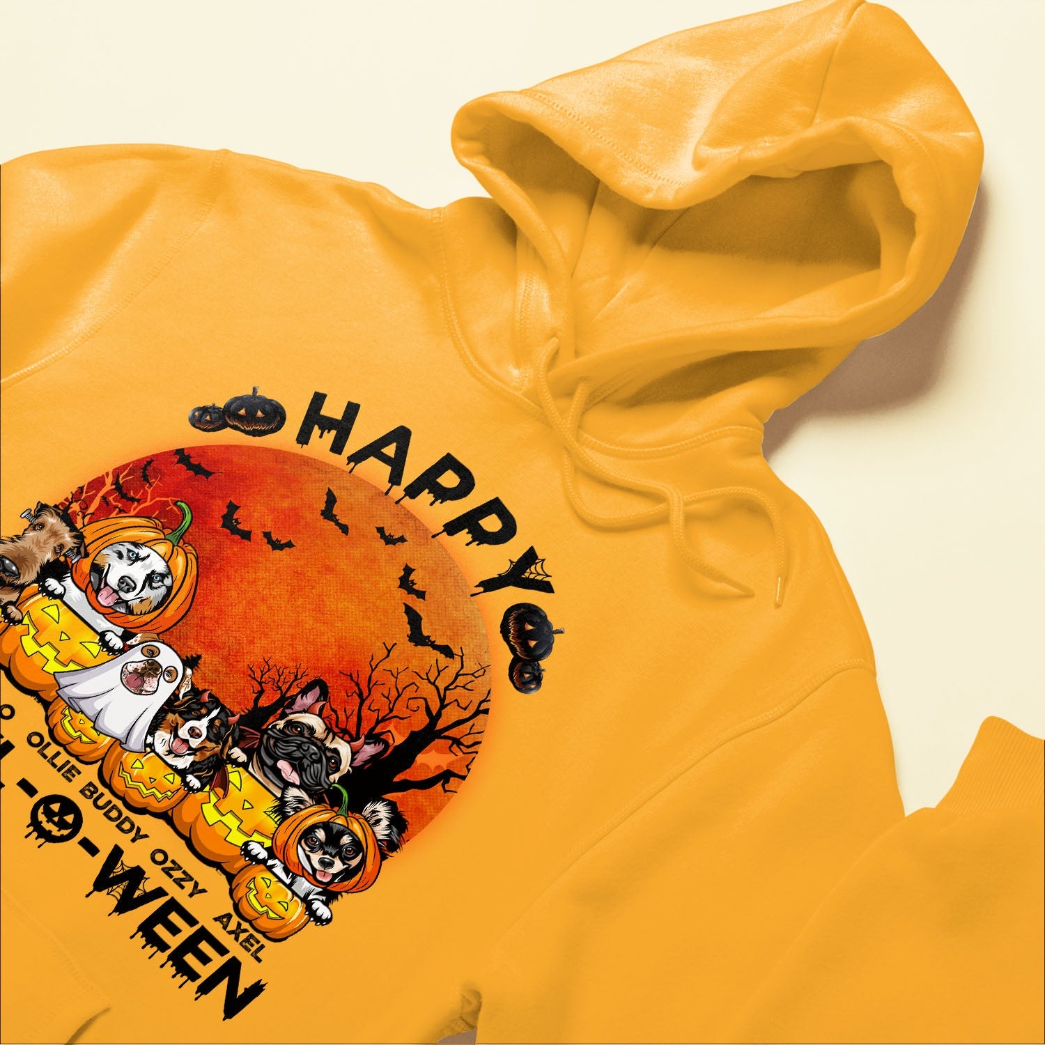 Happy Howl-O-Ween - Personalized Shirt