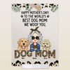 Happy Mother&#39;s Day We Woof You - Personalized Acrylic Plaque