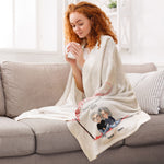 Happy Together - Personalized Blanket - Birthday Anniversary Gift For Husband, Wife, Girlfriend, Boyfriend