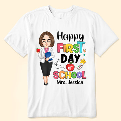 Happy First Day Of School - Personalized Shirt