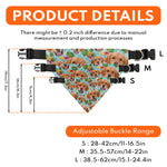 Hawaiian Bandana Pet Custom Face - Personalized Photo Bandana Collar