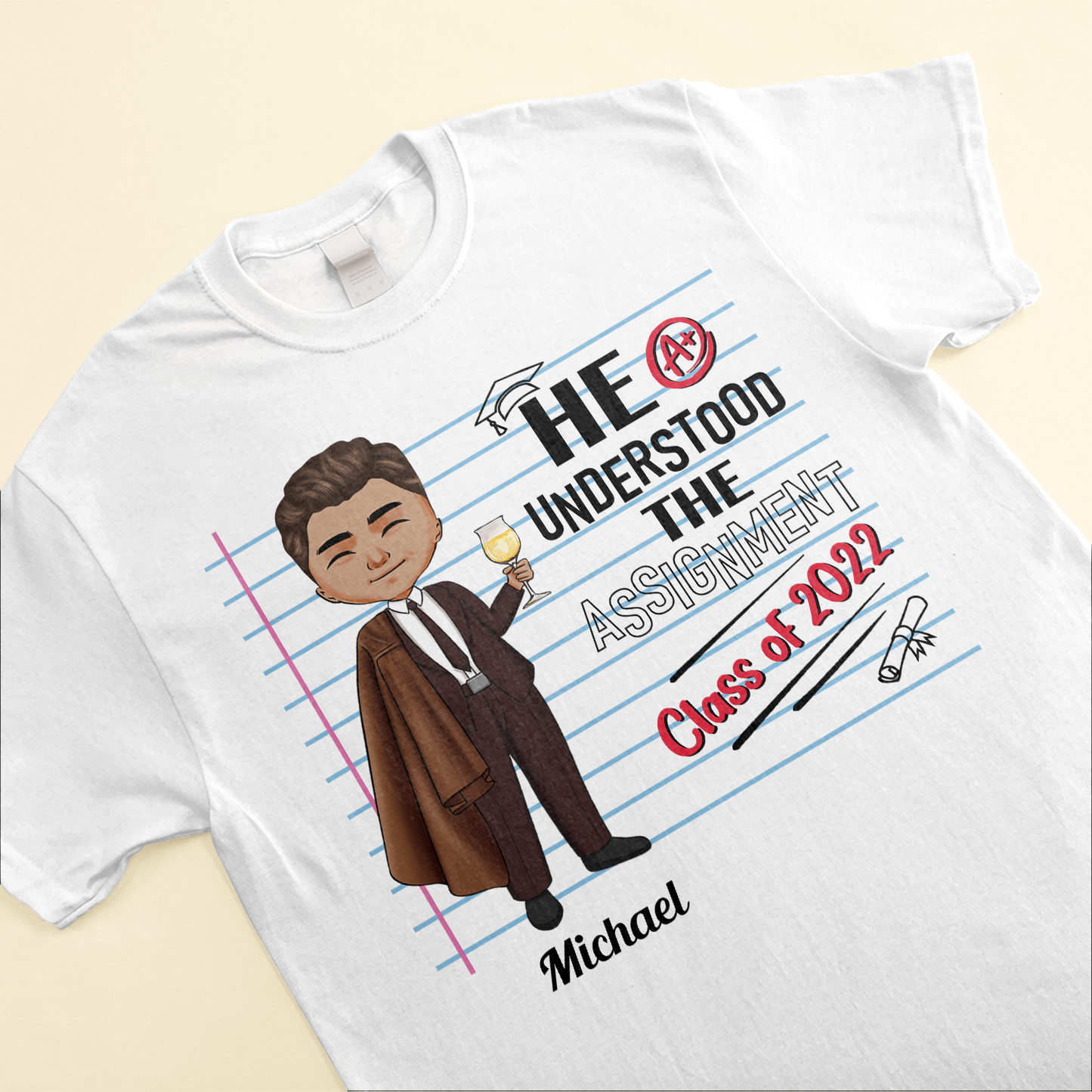 He Understood The Assignment - Personalized Shirt