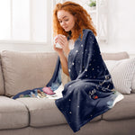 Hearts Come Home For Christmas - Personalized Blanket