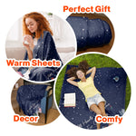 Hearts Come Home For Christmas - Personalized Blanket