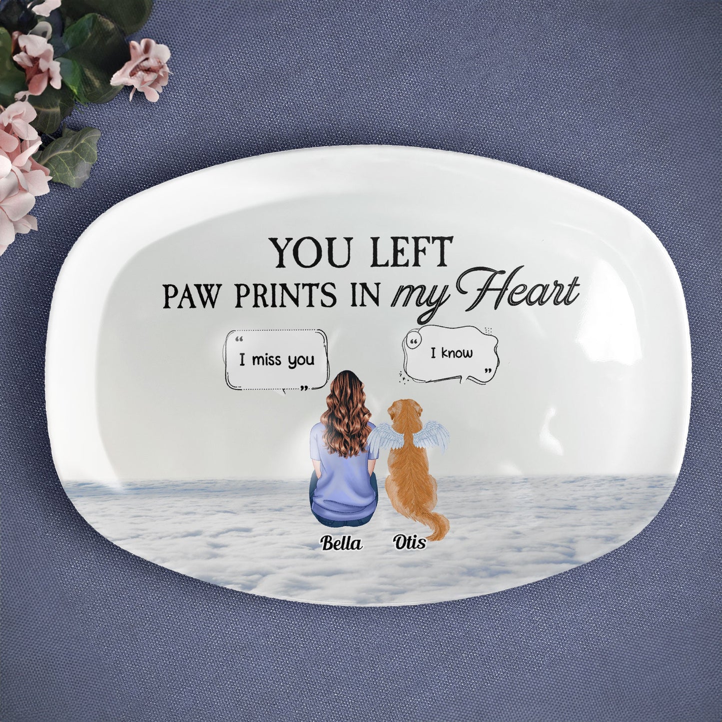 I Still Miss You Pet Memorial - Personalized Platter