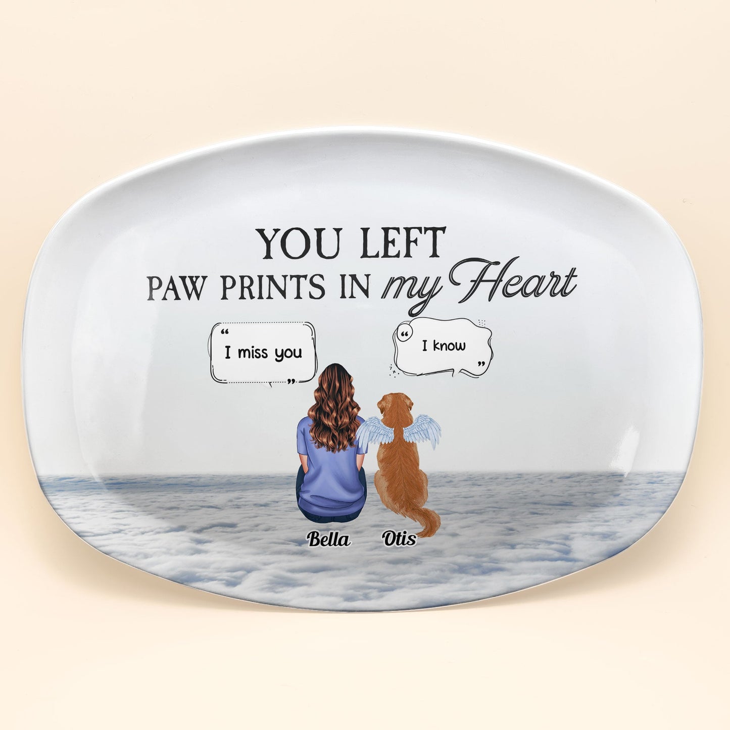 I Still Miss You Pet Memorial - Personalized Platter