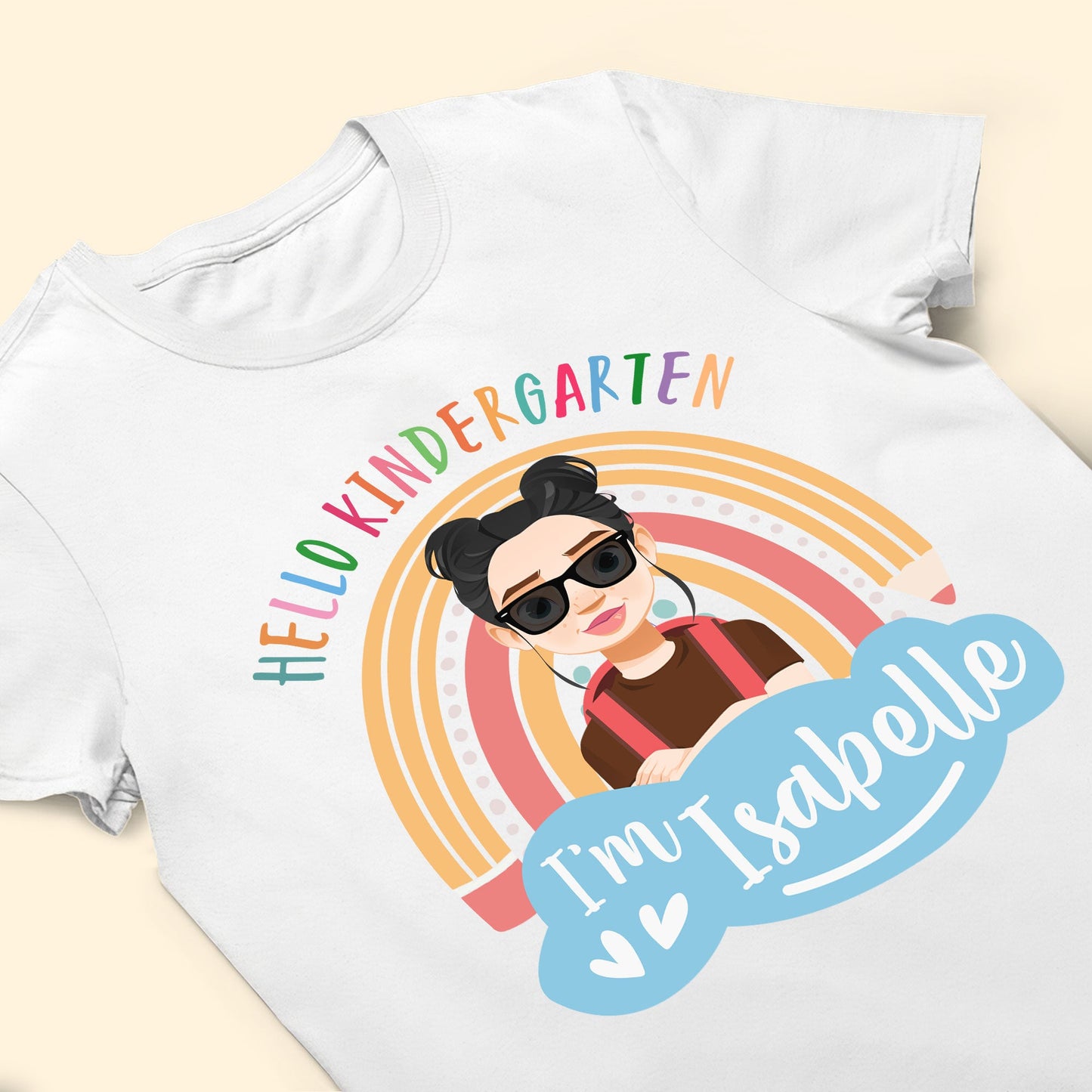 Hello Kindergarten - Personalized Shirt