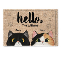 Hello - Personalized Doormat