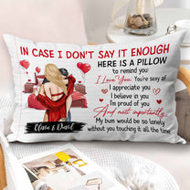 Here Is A Pillow To Remind You - Personalized Custom Shaped Pillow