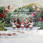 Here's To Another Year Of Bonding Over Alcohol - Personalized Friends Ornament - Gift For Friend