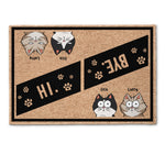 Hi Bye - Personalized Doormat