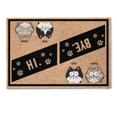Hi Bye - Personalized Doormat