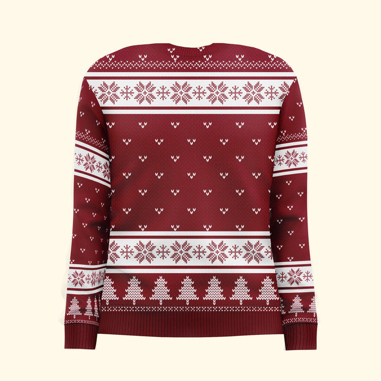 Ho-Ho-Horse - Personalized Ugly Sweater - Christmas Gift For Horse Lover, Horse Owner