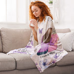 Hold This Really Tight - Personalized Blanket - Mother's Day, Birthday Gift For Mom, Mother - From Daughter