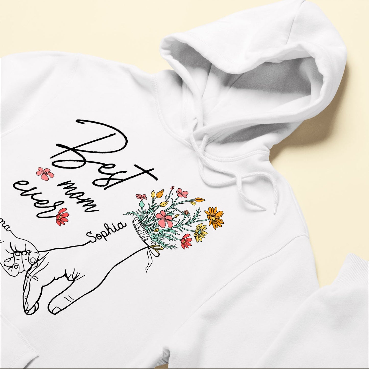 Holding Mom's Hand - Personalized Shirt