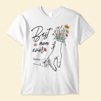 Holding Mom's Hand - Personalized Shirt