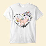 Holding Mom's Hand, Grandma's Hand - Personalized Shirt