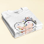 Holding Mom's Hand, Grandma's Hand - Personalized Shirt