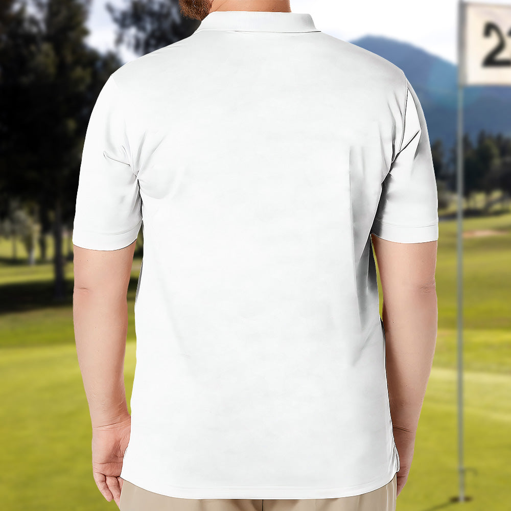 Hole In One Custom Face Gift For Golfer, Dad, Husband - Custom Photo Golf Shirt