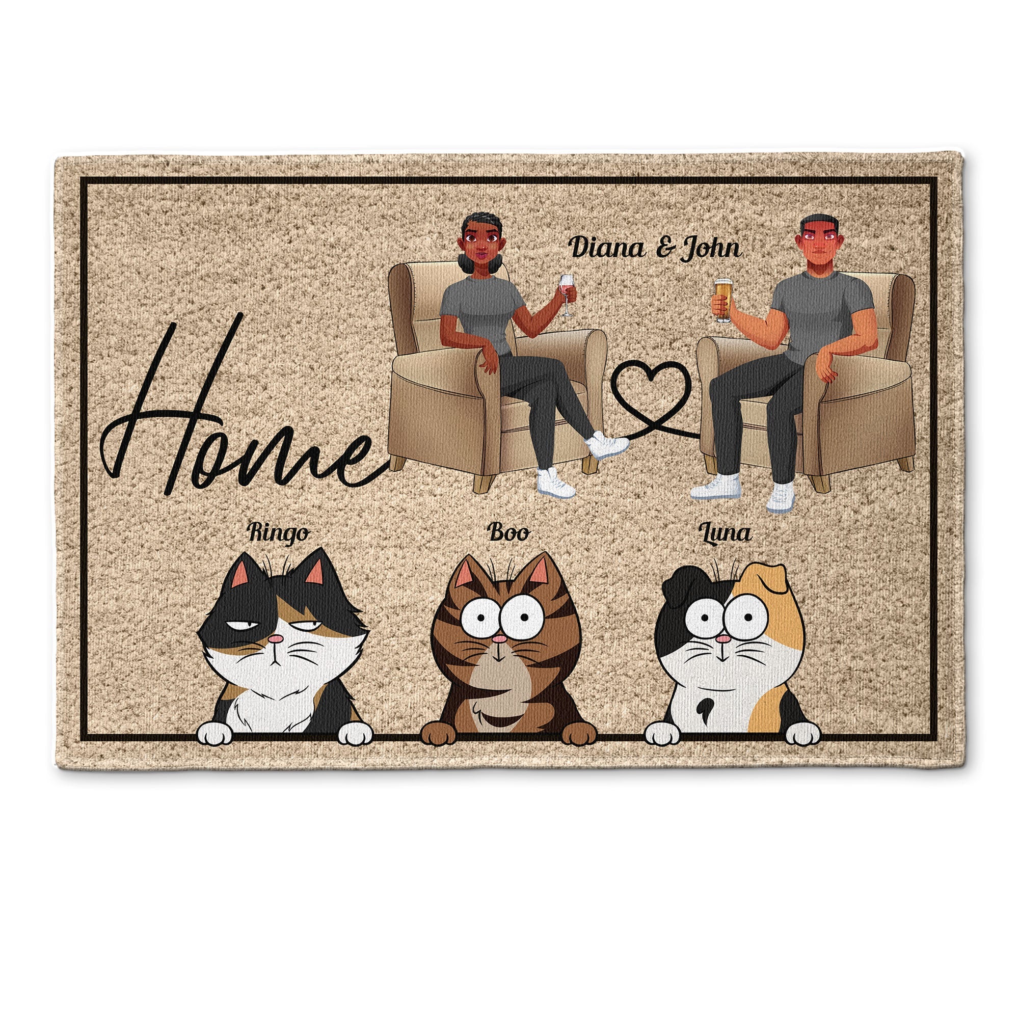 Home - Personalized Doormat