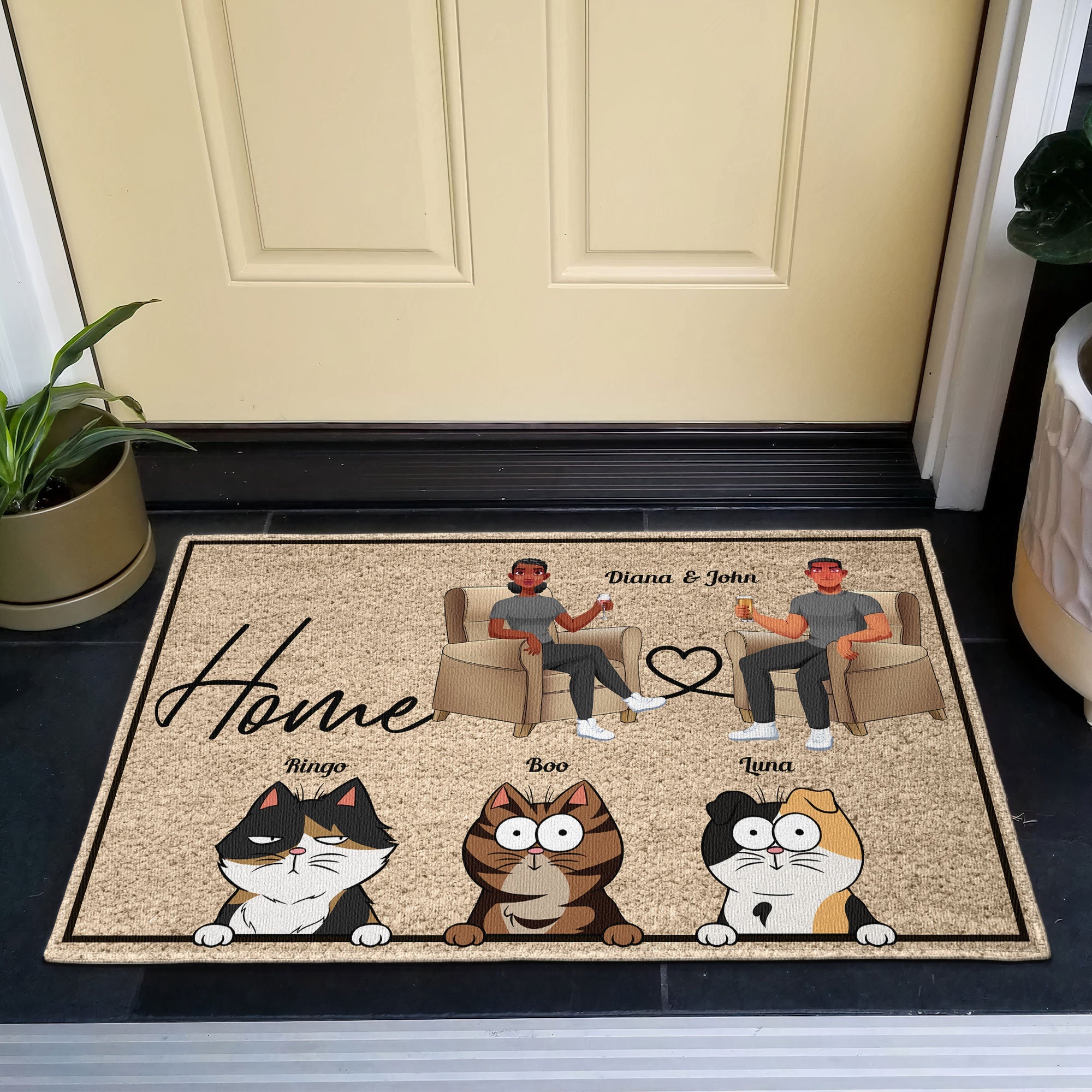 Home - Personalized Doormat