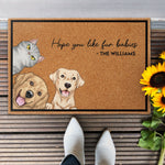 Hope You Like Our Fur Babies - Personalized Doormat - Birthday, Funny, Home Decor Gift For Pet Lovers, Dog Dad, Cat Mom