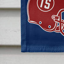 House Divided Custom Football Team - Personalized Photo Flag