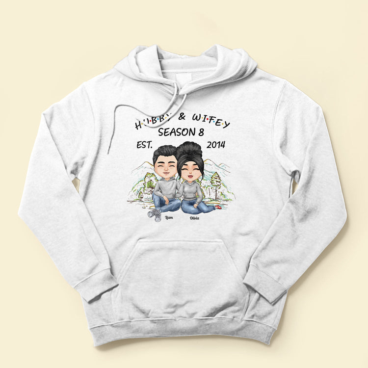 Hubby & Wifey Season - Personalized Shirt - Birthday Anniversary Gift For Husband, Wife, Gifts From Daughters, Sons To Parents
