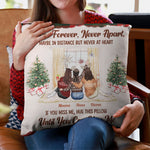 Hug This Lovely Pillow Until You Can Hug Me - Personalized Pillow (Insert Included) - Christmas Gift For Sisters, Besties, Sistas