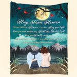 Hugs From Heaven - Personalized Memory Blanket