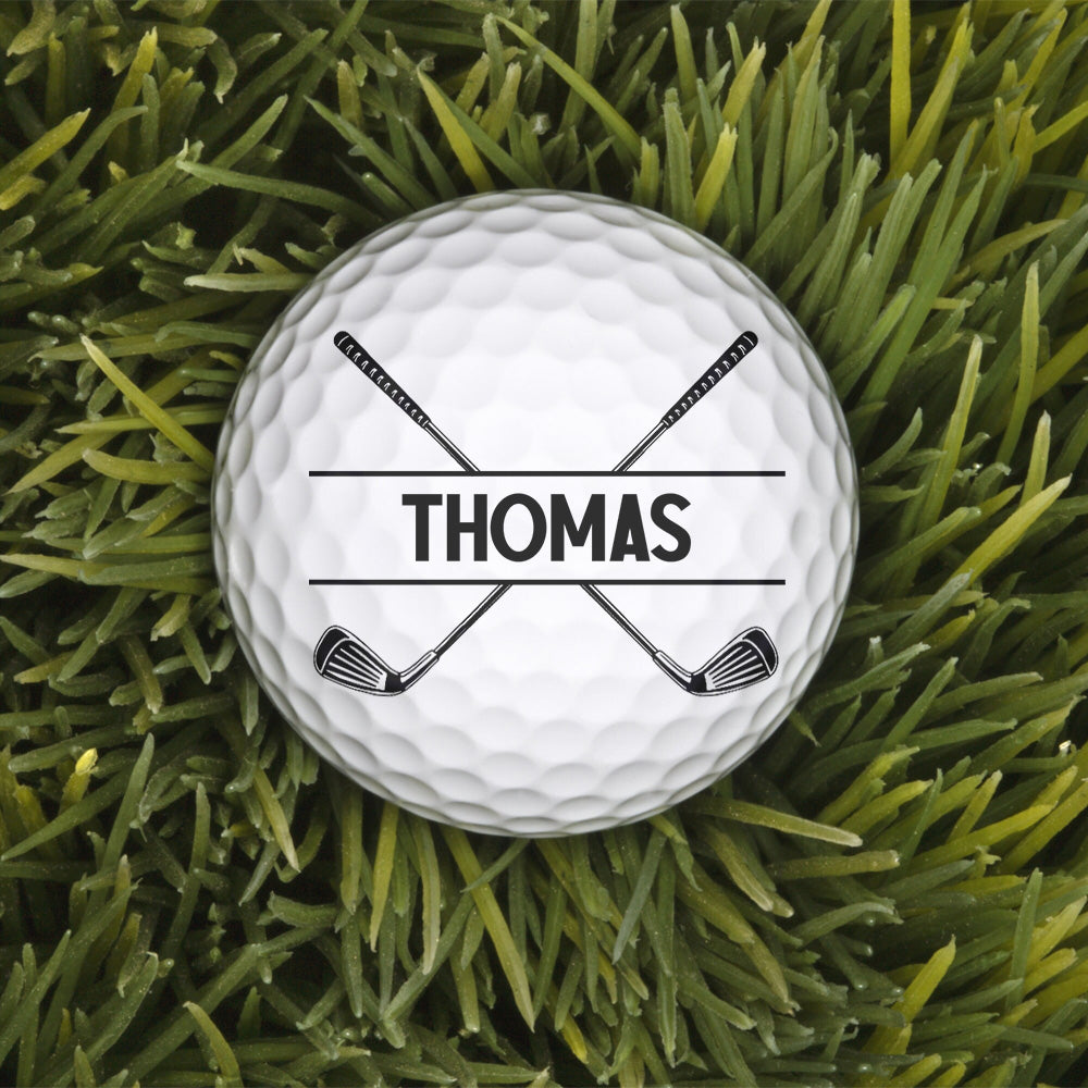 Father's Day Gifts, Husband Dad Papa Golf Legend For Golfers - Personalized Golf Ball