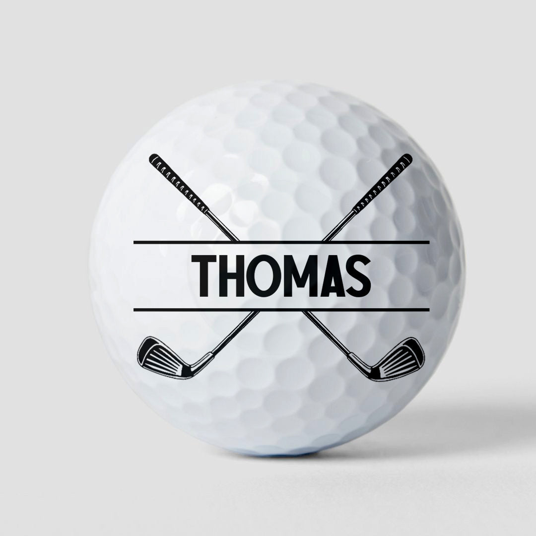 Father's Day Gifts, Husband Dad Papa Golf Legend For Golfers - Personalized Golf Ball