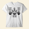 Husband Daddy Lifter - Personalized Shirt - Birthday Gift For Gymer - Old Man Lifting