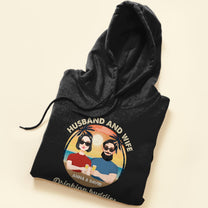 Husband & Wife Drinking Buddies For Life - Personalized Shirt