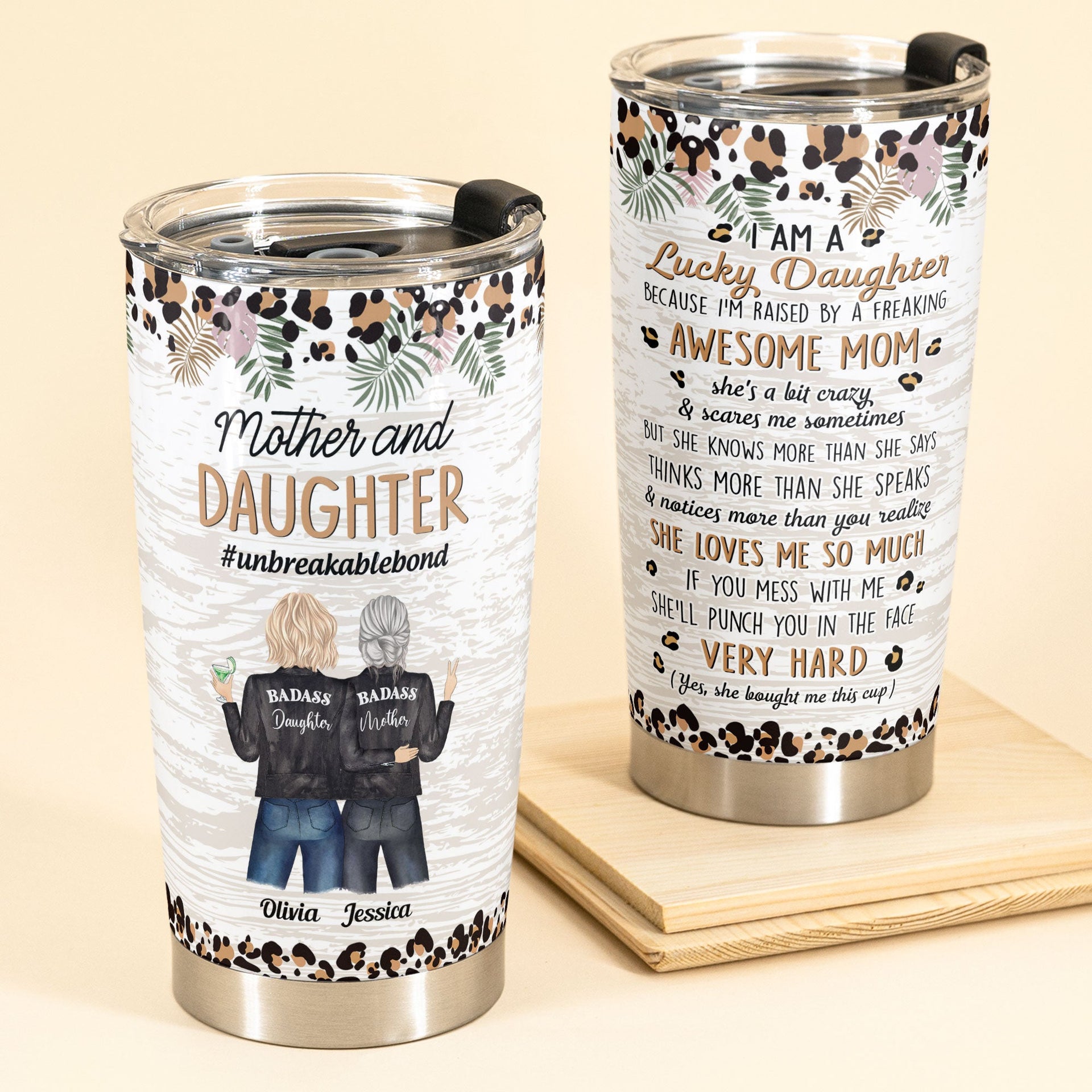 Like Mother Like Daughter - Personalized Tumbler Cup – Macorner