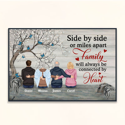 I Am Always With You  - Personalized Poster/Wrapped Canvas - Memorial Gift For Family Members