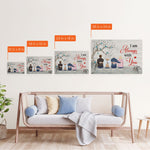 I Am Always With You  - Personalized Poster/Wrapped Canvas - Memorial Gift For Family Members