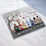 I Am Always With You Even In Heaven - Personalized Acrylic Plaque