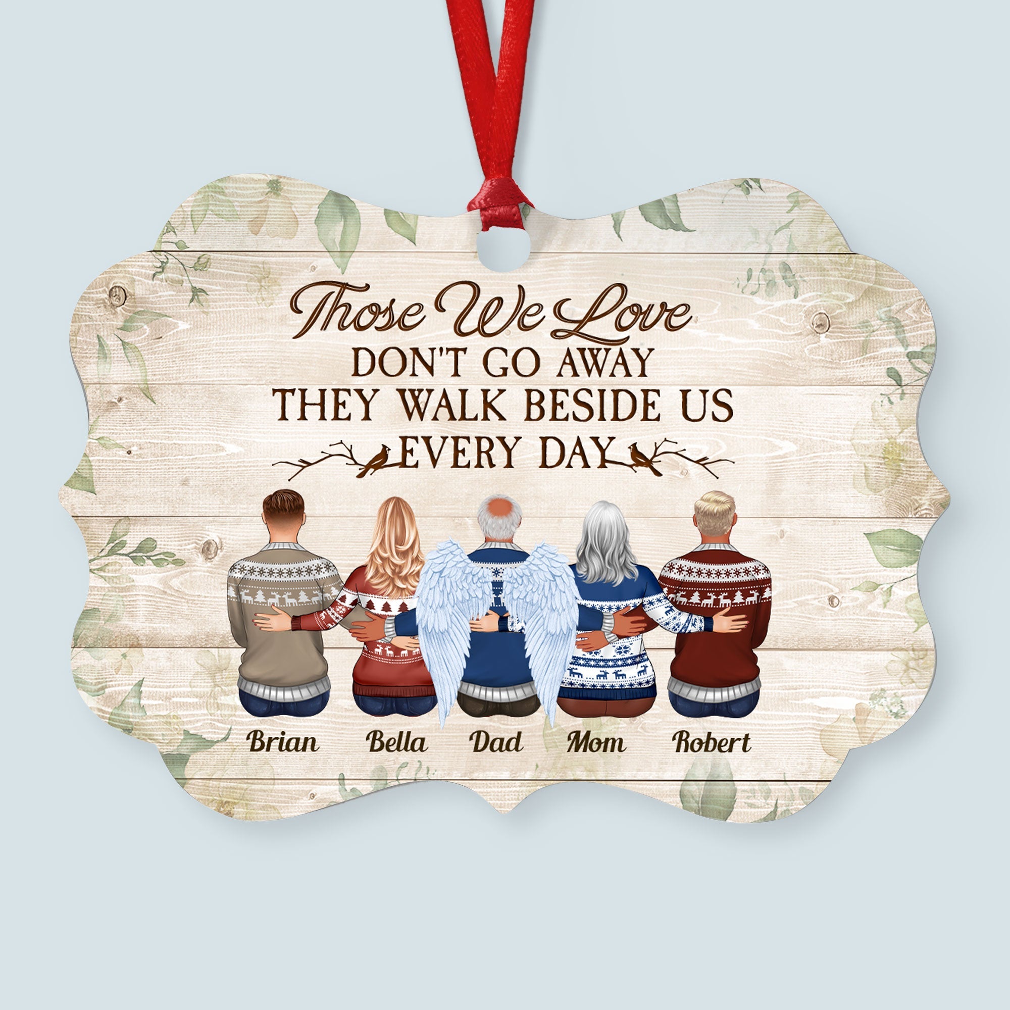 I Am Always With You - Personalized Memorial Ornament