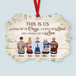 Because Someone We Love Is In Heaven - Personalized Memorial Ornament