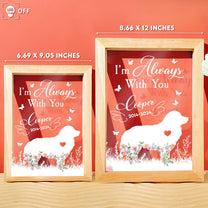 I Am Always With You - Personalized Frame Lamp