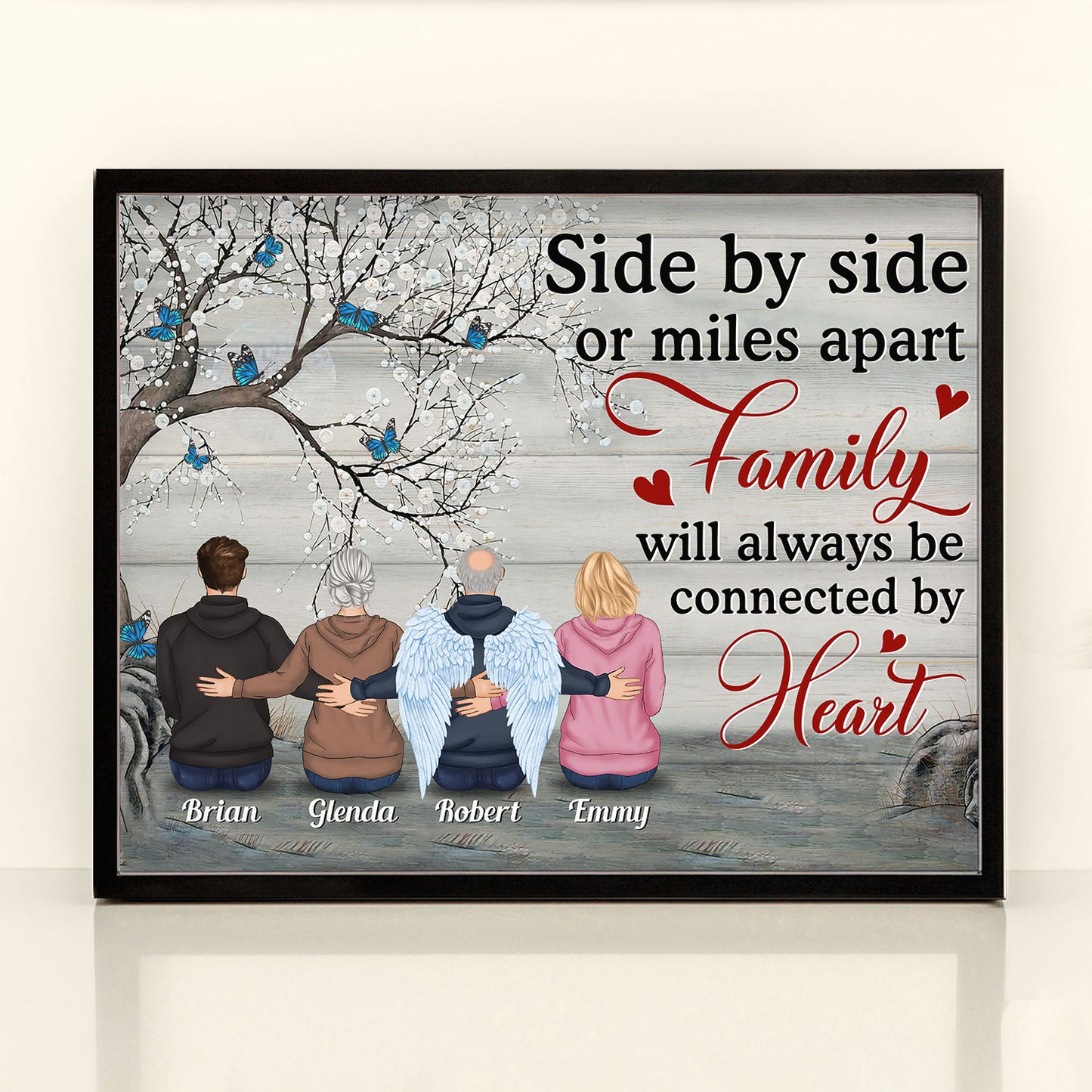 I Am Always With You - Personalized Poster - Memorial Gift For Family Members