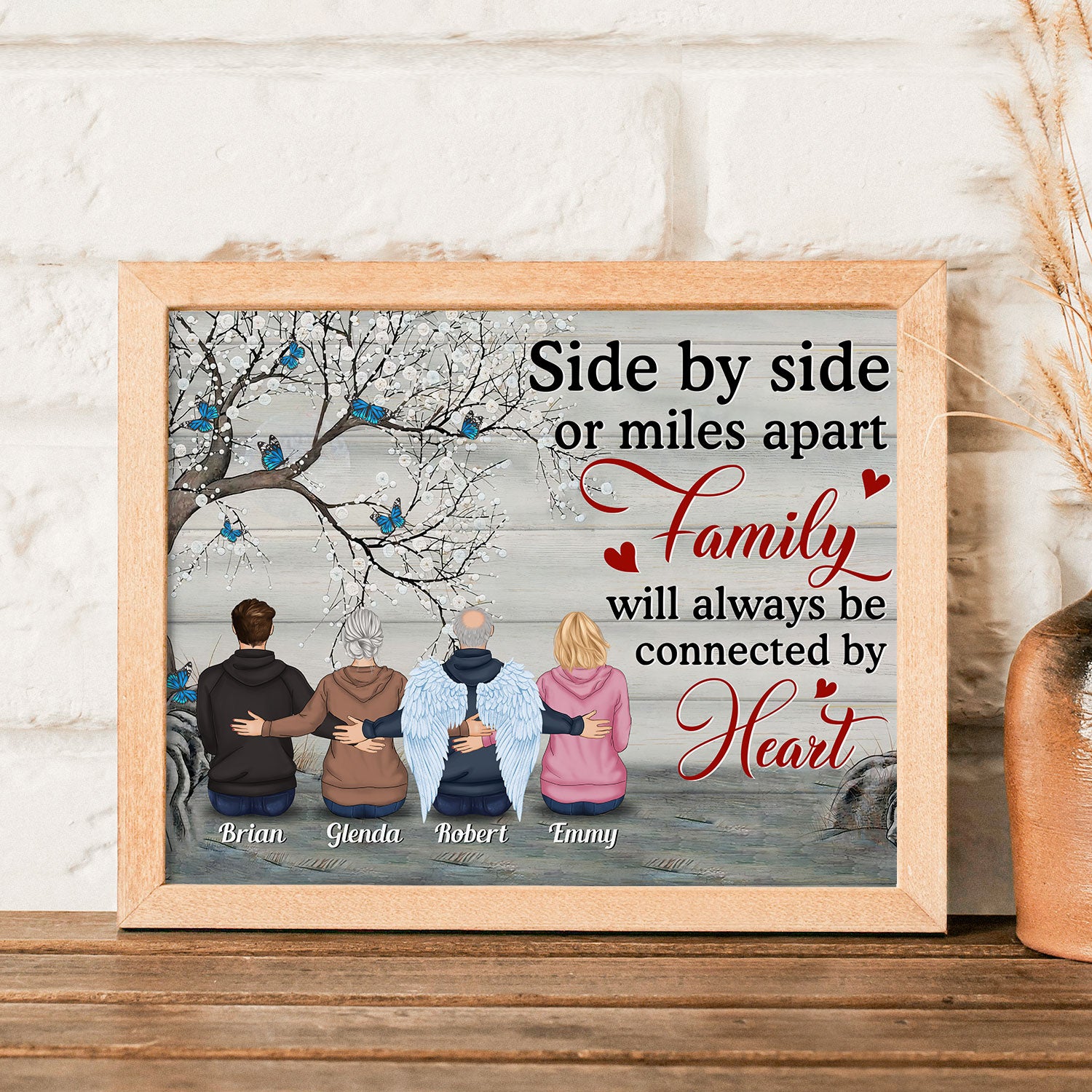 I Am Always With You - Personalized Poster - Memorial Gift For Family Members