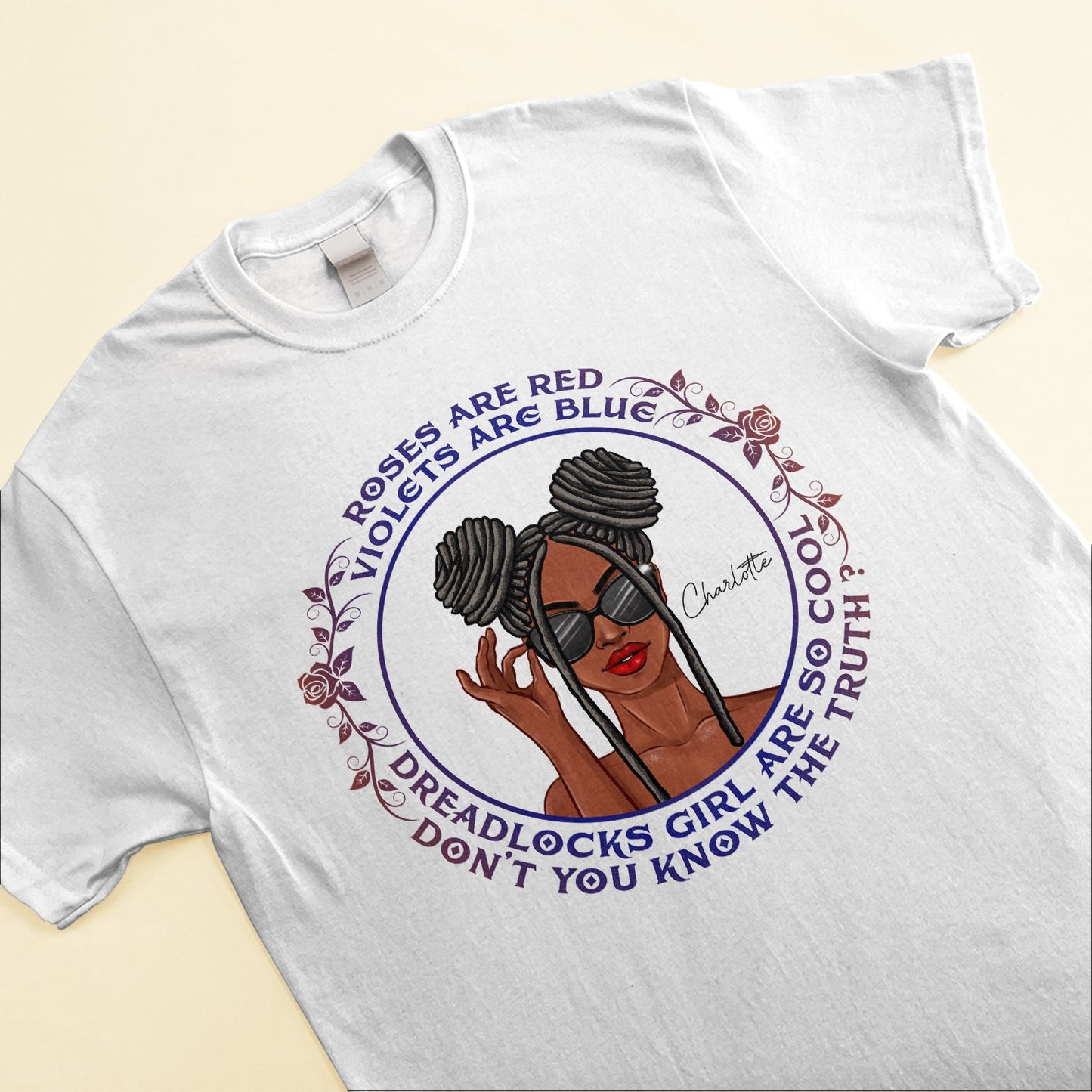 I Am Loc & Hood - Personalized Shirt - Gift For Black Loc Girl