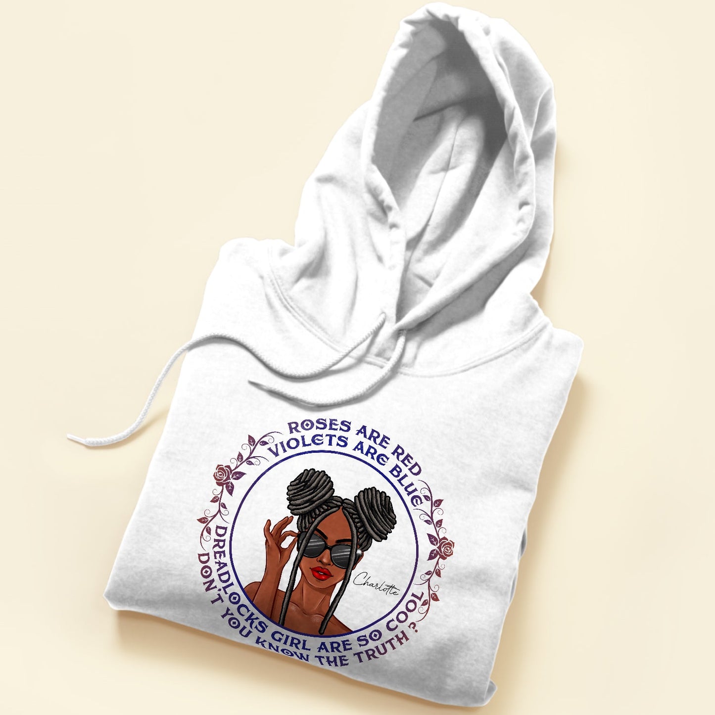 I Am Loc & Hood - Personalized Shirt - Gift For Black Loc Girl