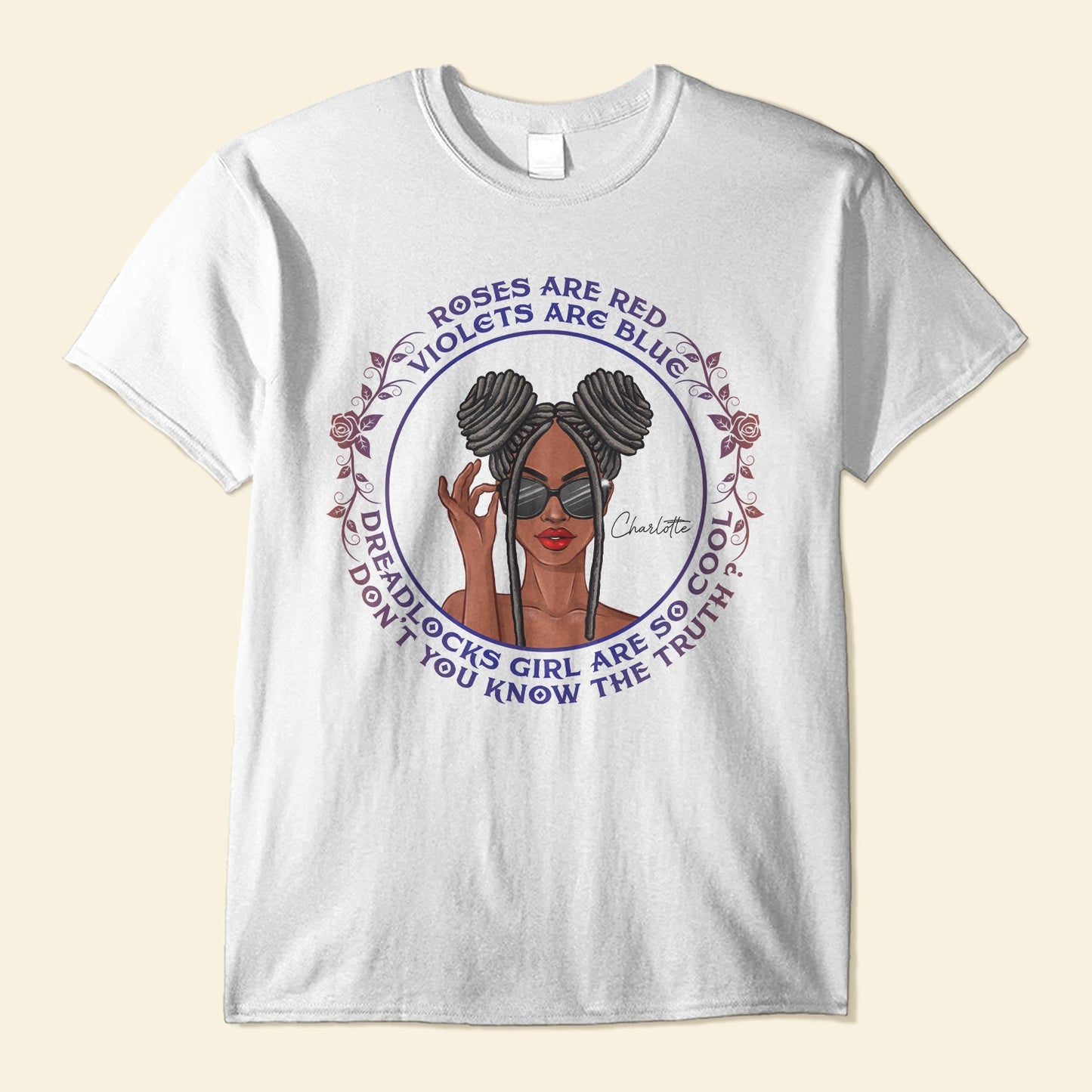 I Am Loc & Hood - Personalized Shirt - Gift For Black Loc Girl