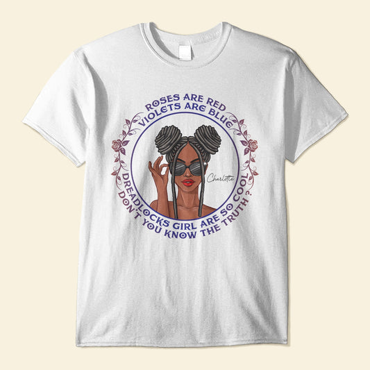 I Am Loc & Hood - Personalized Shirt - Gift For Black Loc Girl