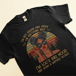 I Am Loc & Hood - Personalized Vintage Shirt - Gift For Black Loc Girl
