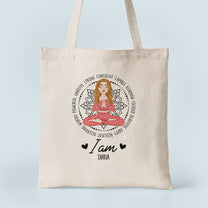 I Am - Personalized Tote Bag