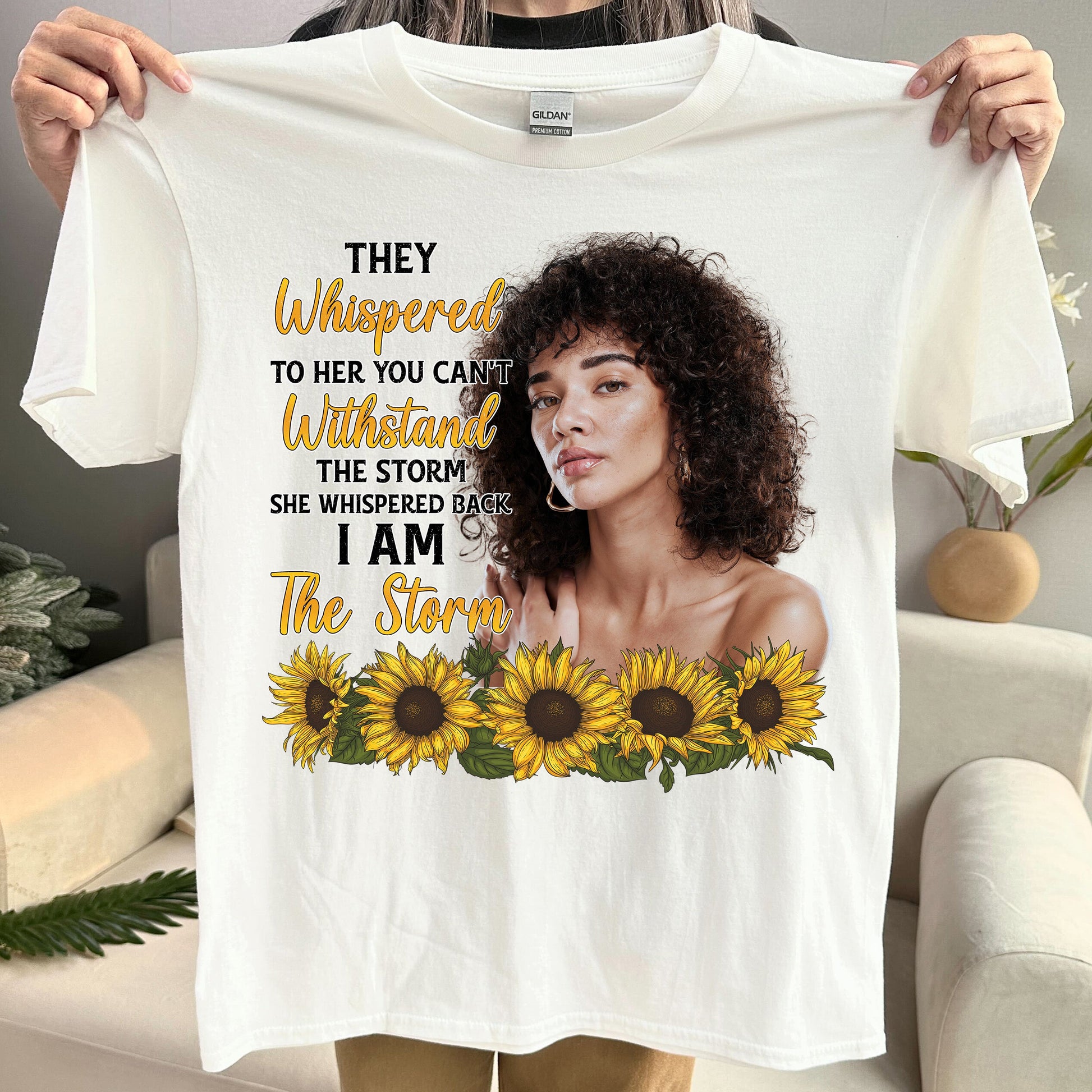  I Am The Storm - Personalized Photo Shirt